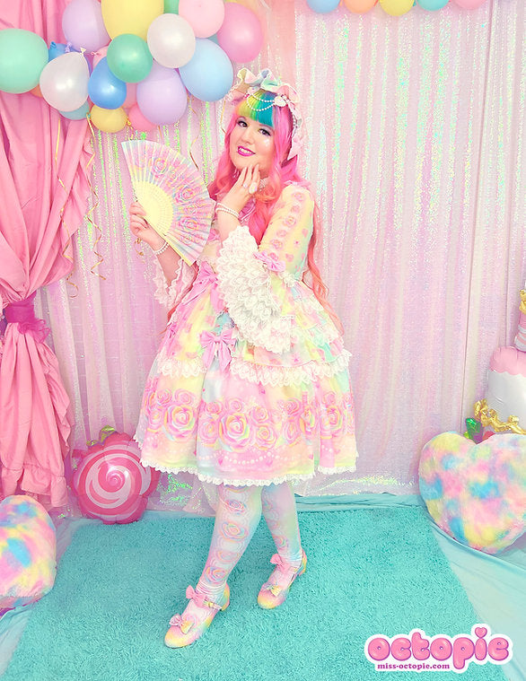 Sparkle Rose Princess One Piece Dress Set – Lolita Collective