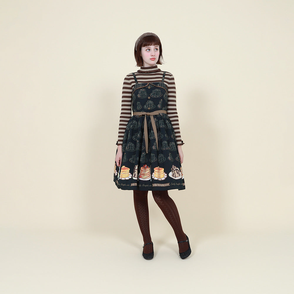 Pancake Series Camisole Dress Mocha / M