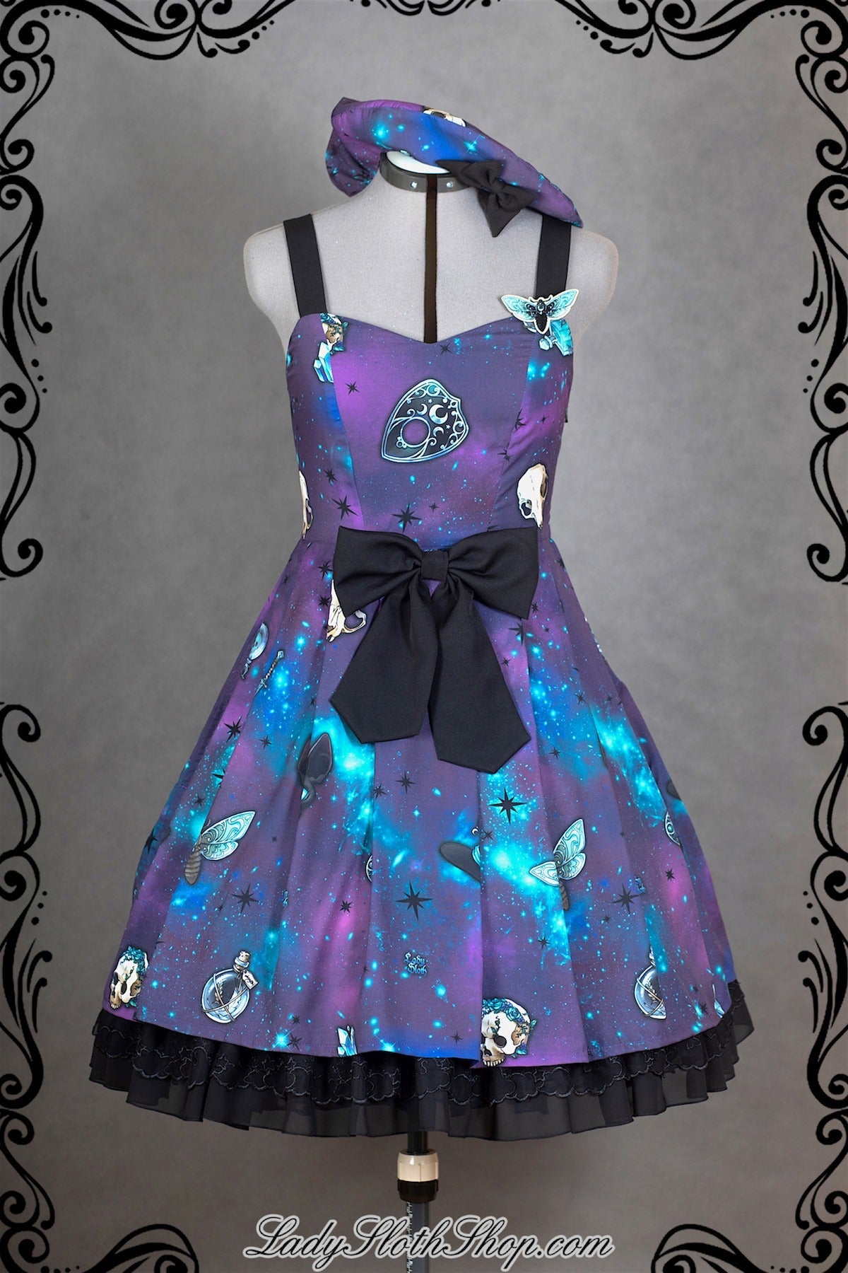 Galaxy Witch Jumperskirt in Purple – Lolita Collective