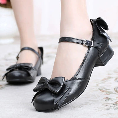 Bow Knot Tea Party Flat Shoes – Lolita Collective