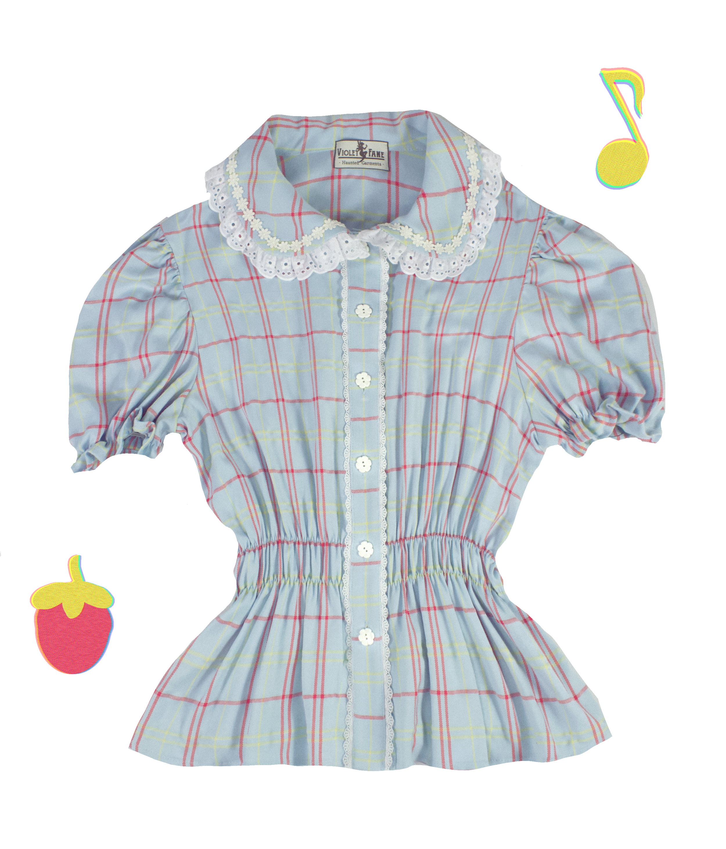 Haunted Garments【VIOLET FANE】 Violet Fane Memento Mori Tights by