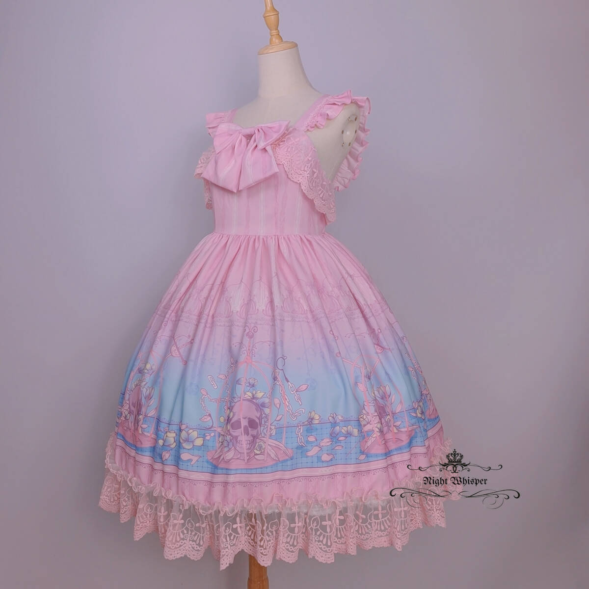 【KIDILL】GOTH LOLITA DRESS SHIRTS Gothic Lolita Dress Princess Sleeve Shirt