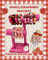 Simple Strawberry bracelet - 1