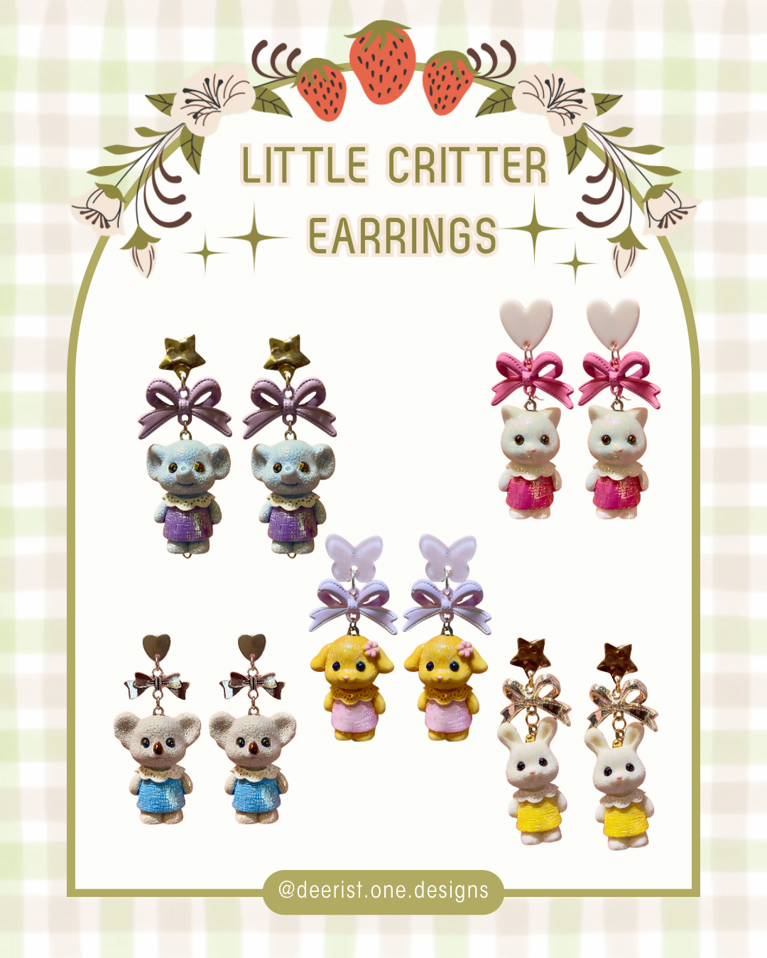 Little Critter earrings - 1