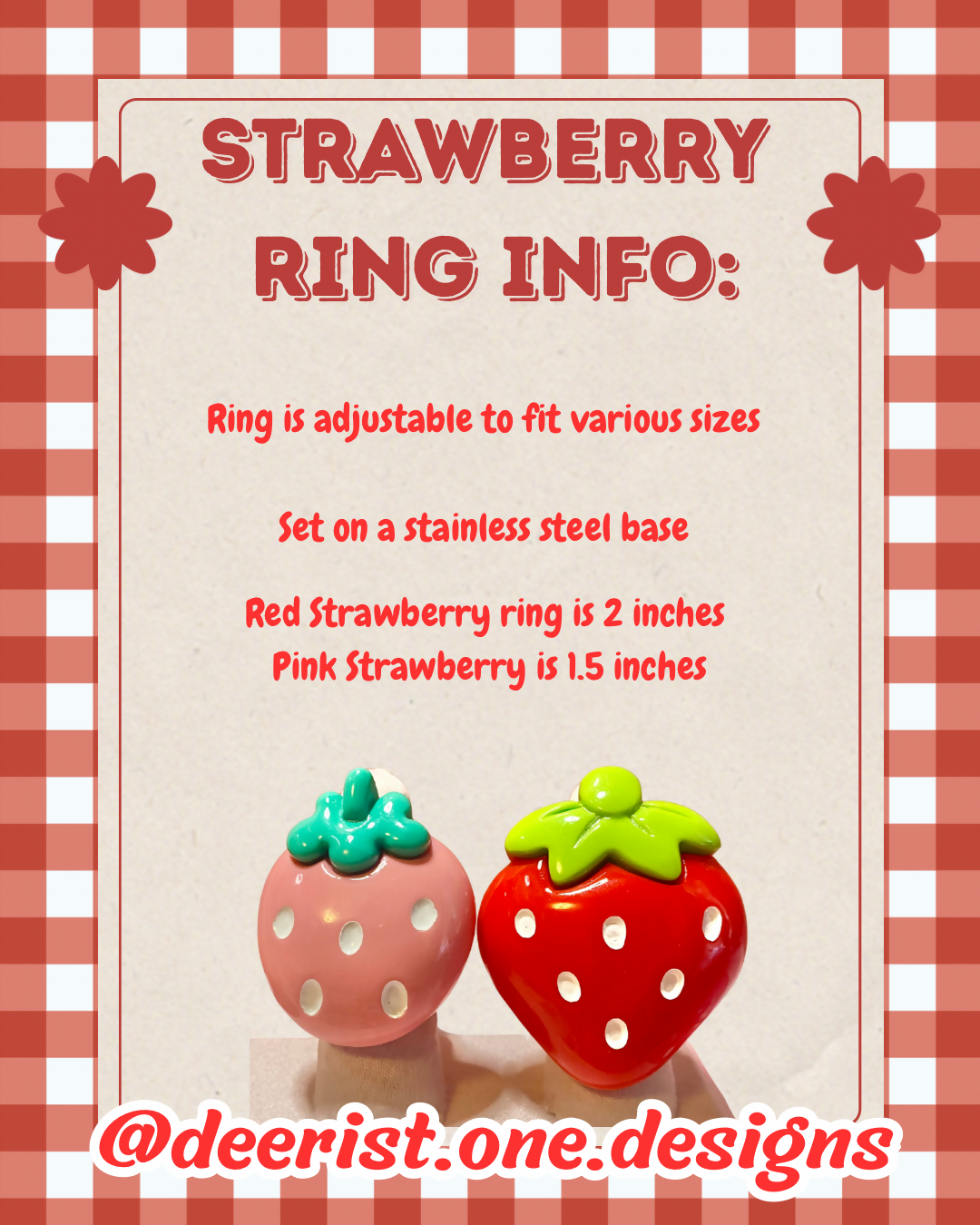 Strawberry Ring - 2