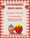 Strawberry Ring - 2