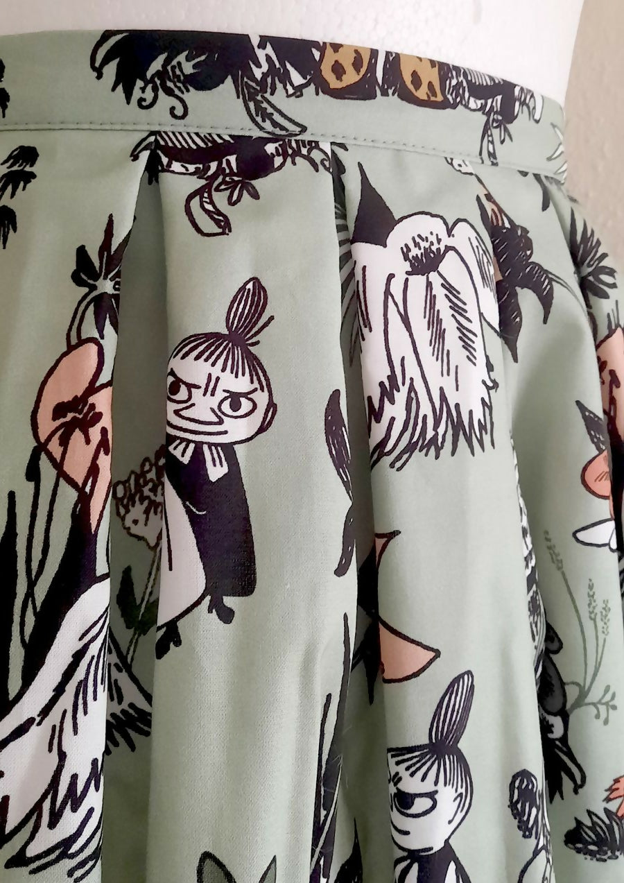 moomin dress ladies Moomin Cherry Blossom Dress Lilac