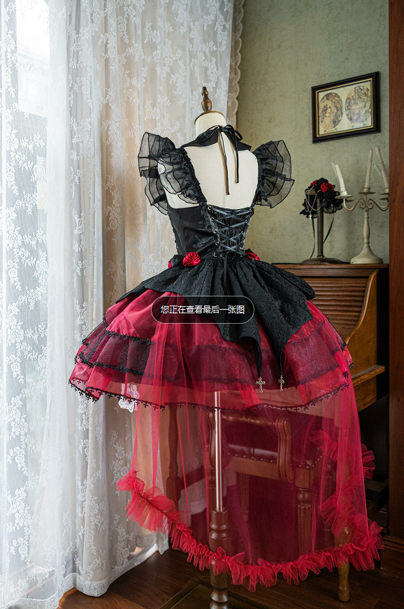 Rose Thorn Night Jumperskirt – Lolita Collective Rose Thorn Night Jumperskirt – Lolita Collective