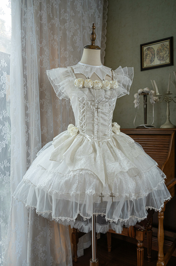 Rose Thorn Night Jumperskirt – Lolita Collective Rose Thorn Night Jumperskirt – Lolita Collective