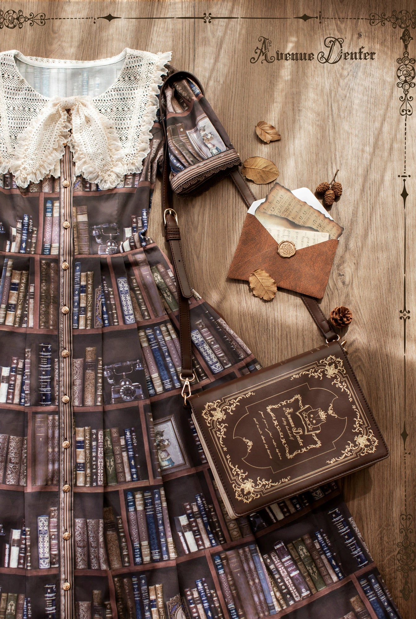 Cat Bookshelf Book Bag