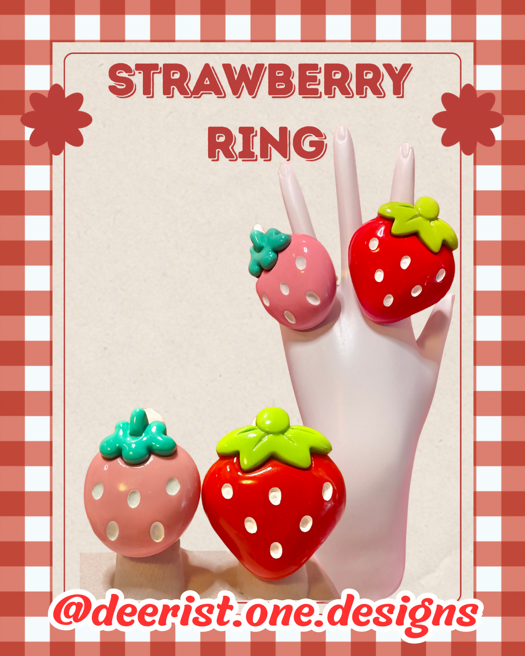 Strawberry Ring - 1