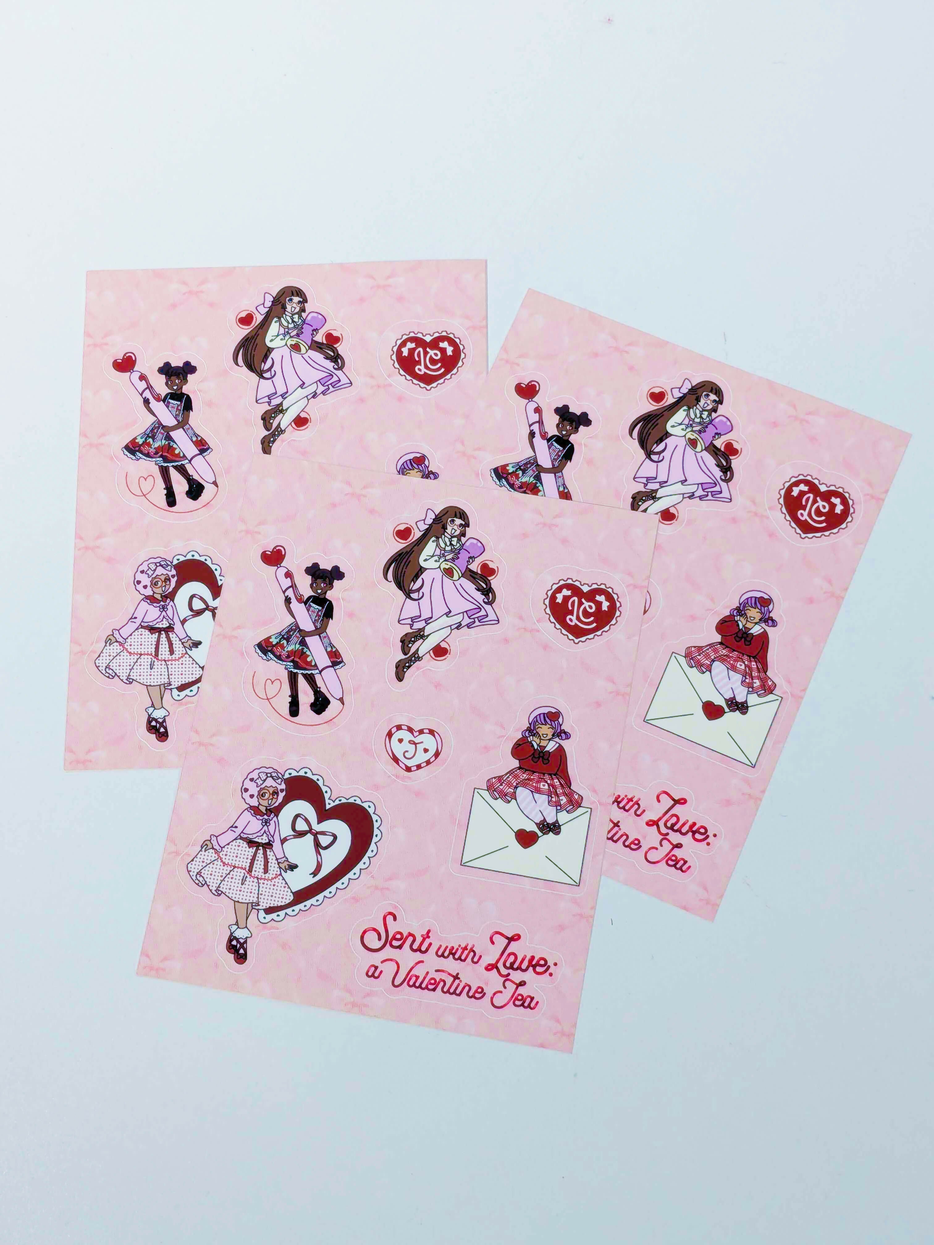 Sent Sticker Sent with Love Sticker Sheet – Lolita Collective