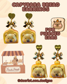 Capybara Bread Earrings - 1