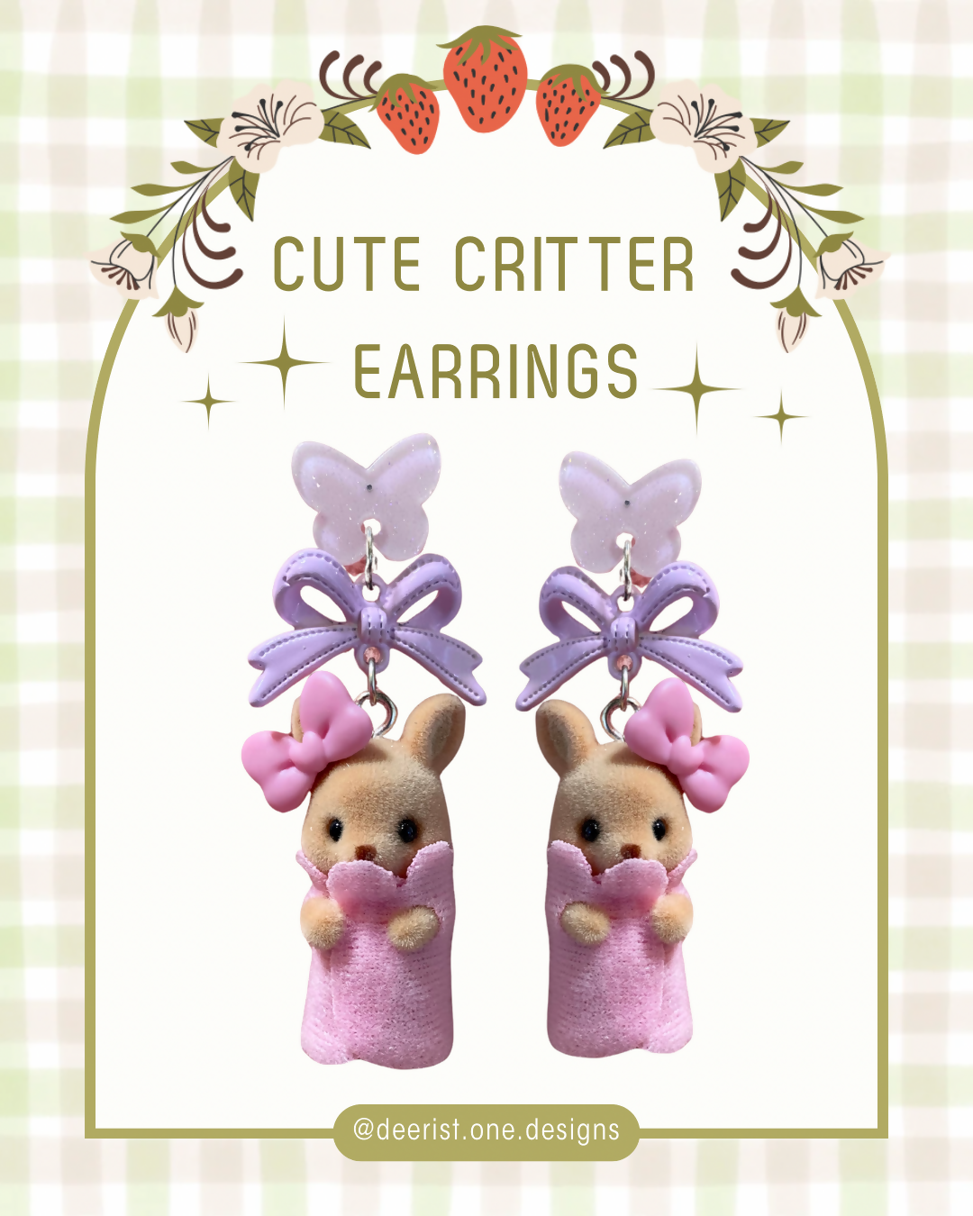 Cute critter earrings - 3