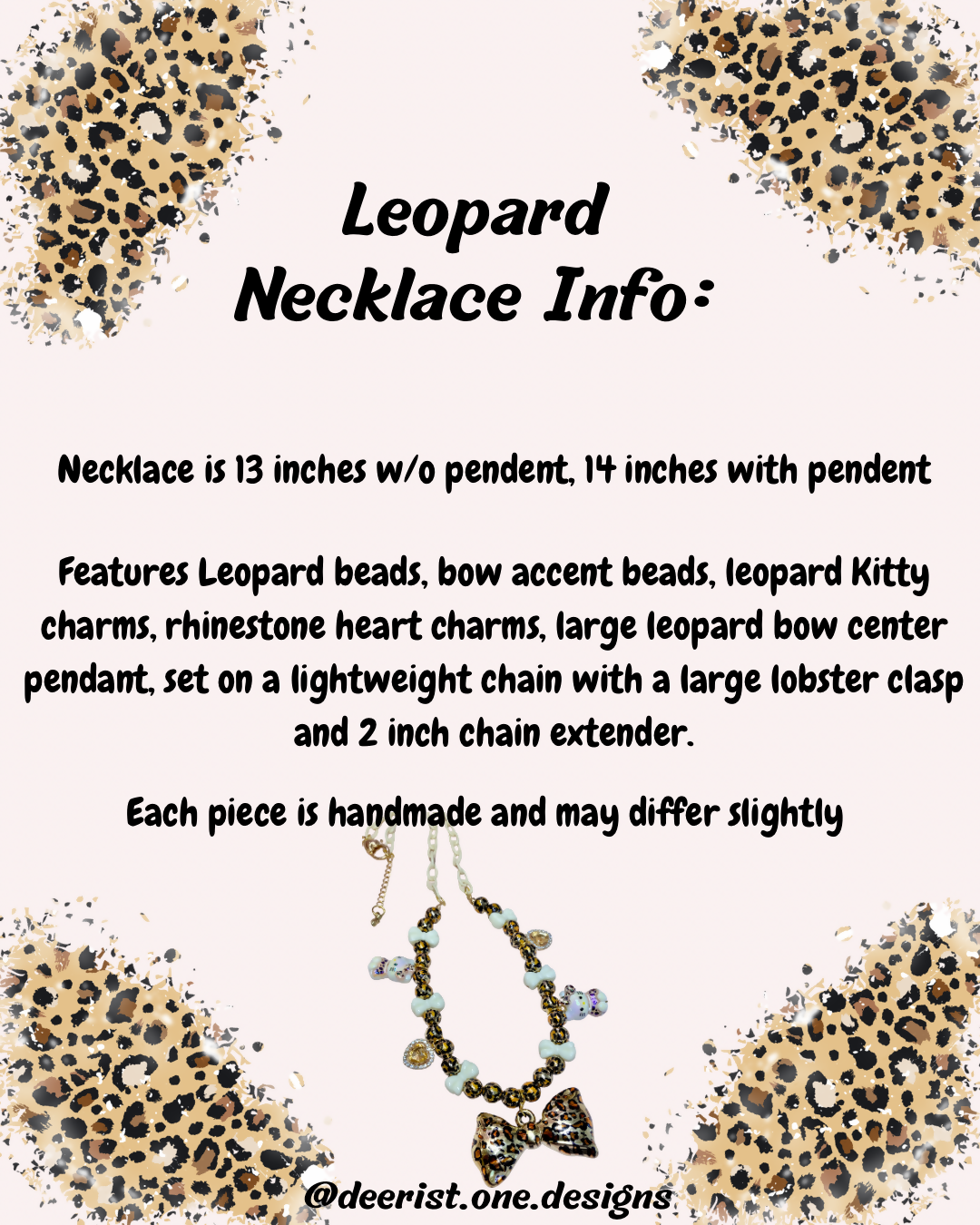 Leopard Necklace - 2