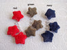 2-Way Fuzzy Star Clips (3 Colors) - Lolita Collective
