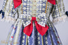 Rococo Bouquet Onepiece in Navy Blue - Lolita Collective