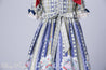 Rococo Bouquet Onepiece in Navy Blue - Lolita Collective
