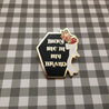 Bury Me In My Brand Enamel Pin (3 Colors) - Lolita Collective