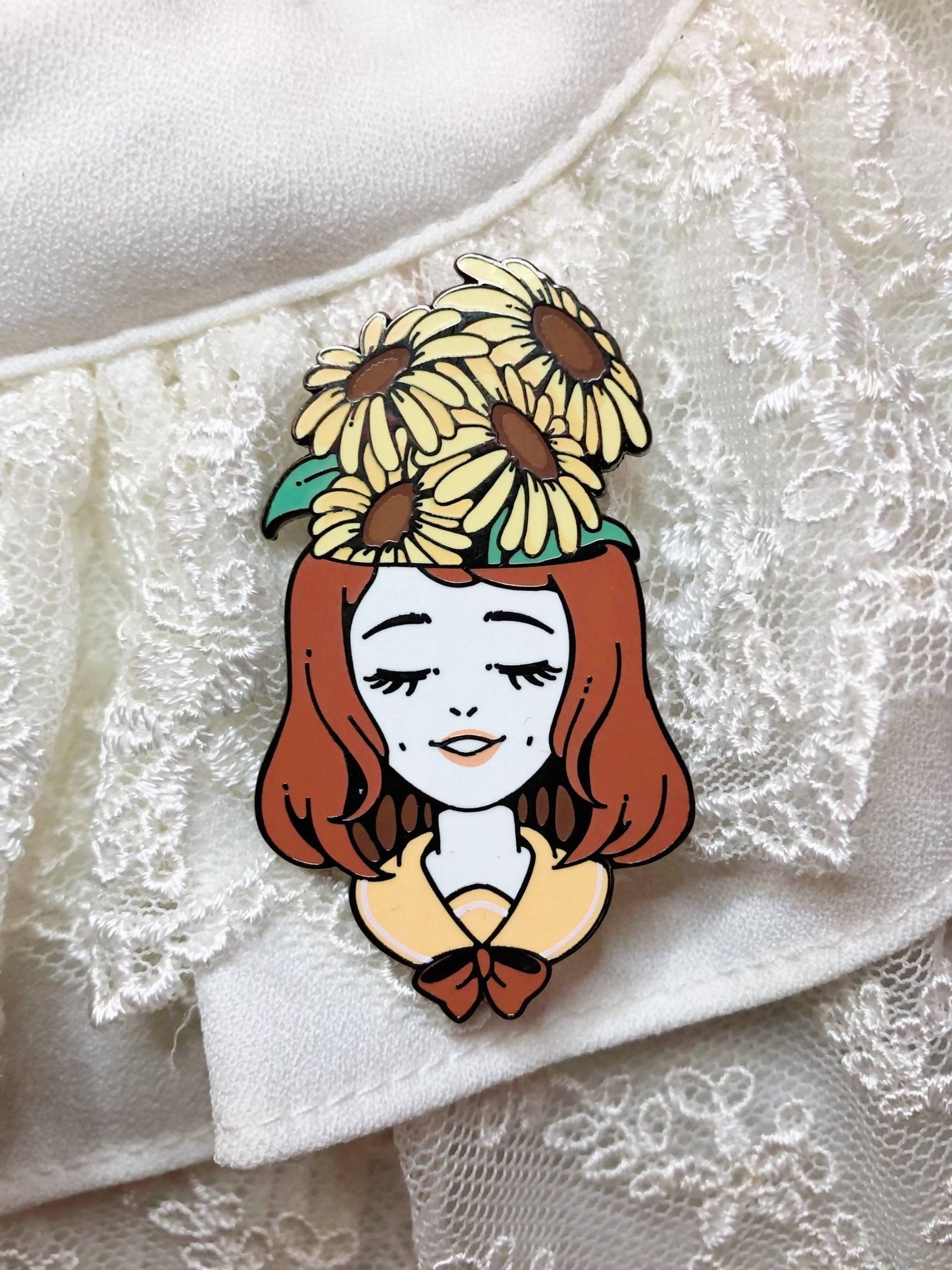 Sunny Disposition Enamel Pin - Lolita Collective