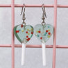 Heart Sprinkle Lollipop Earrings (4 Colors) - Lolita Collective