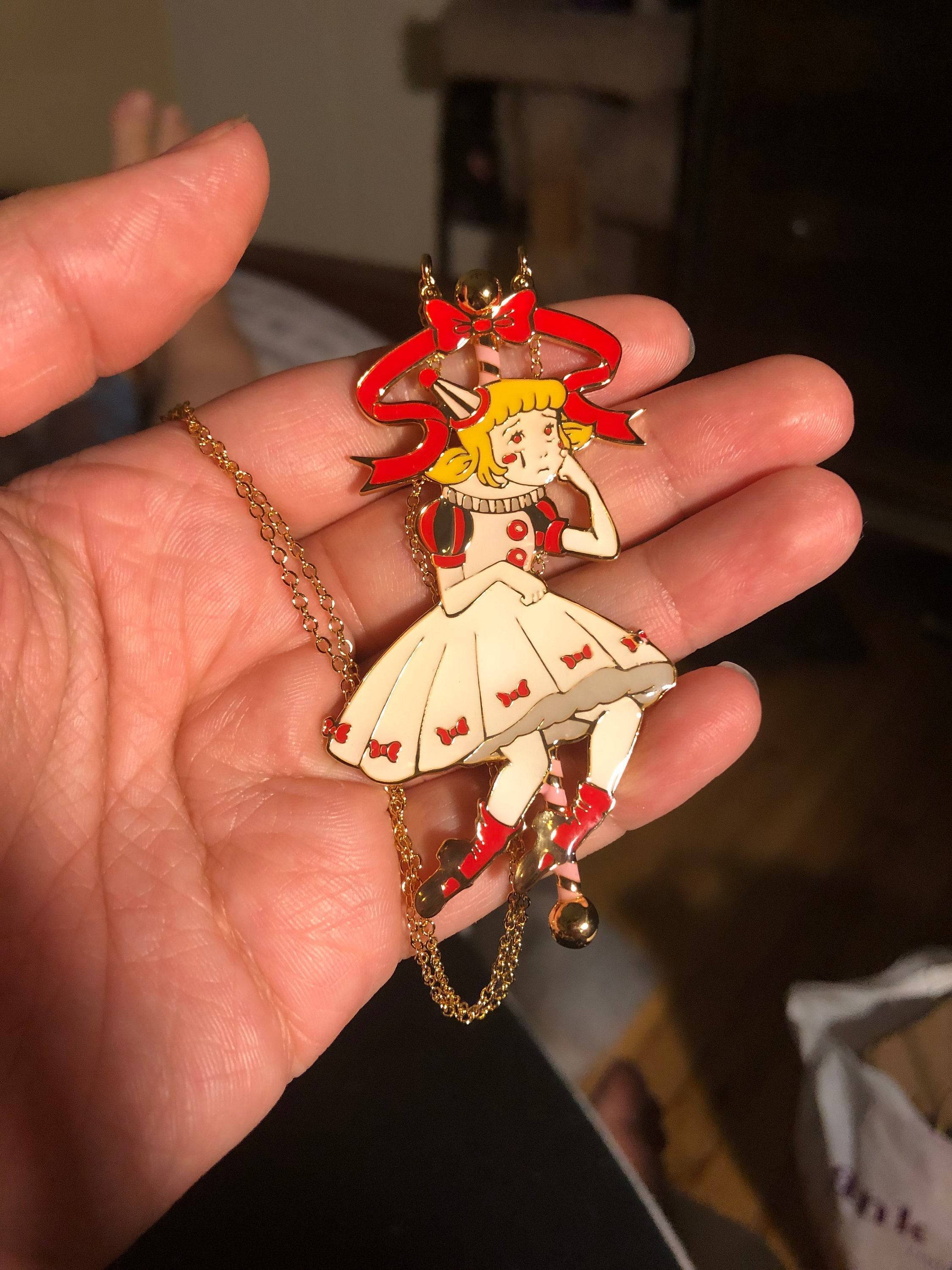 Melancholy Carousel Enamel Necklace - Lolita Collective