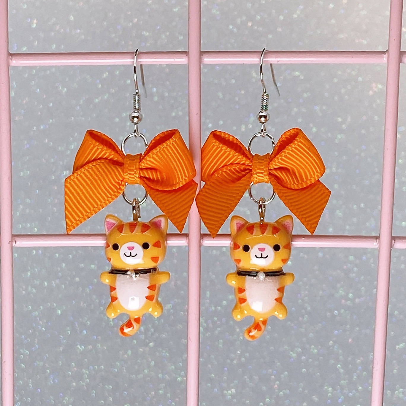 Pretty Kitty Earrings (5 Colors) - Lolita Collective
