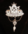 Illuminatea Brooch in Ivory - Lolita Collective