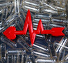 Heartbeat Arrow Pin - Lolita Collective