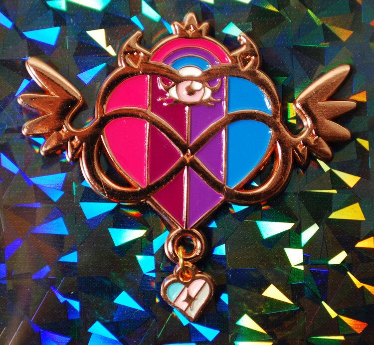 Infinite Pride Flag Pin - Bi-Rose Gold - Lolita Collective