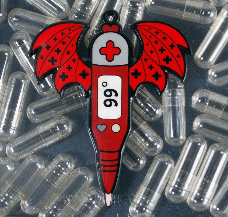 Magical First Aid Thermometer Pins - Lolita Collective