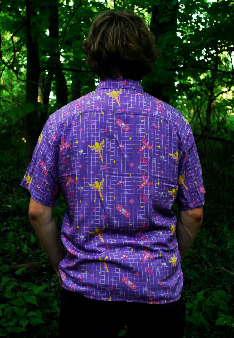 Magical Dad First Aid Rayon Button Ups - Lolita Collective