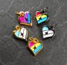 Infinite Pride Flag Pin - Trans Rose Gold - Lolita Collective