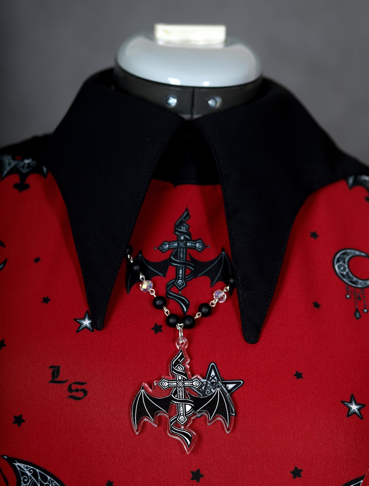 Bat Moonlight Necklace (2 Shapes) - Lolita Collective