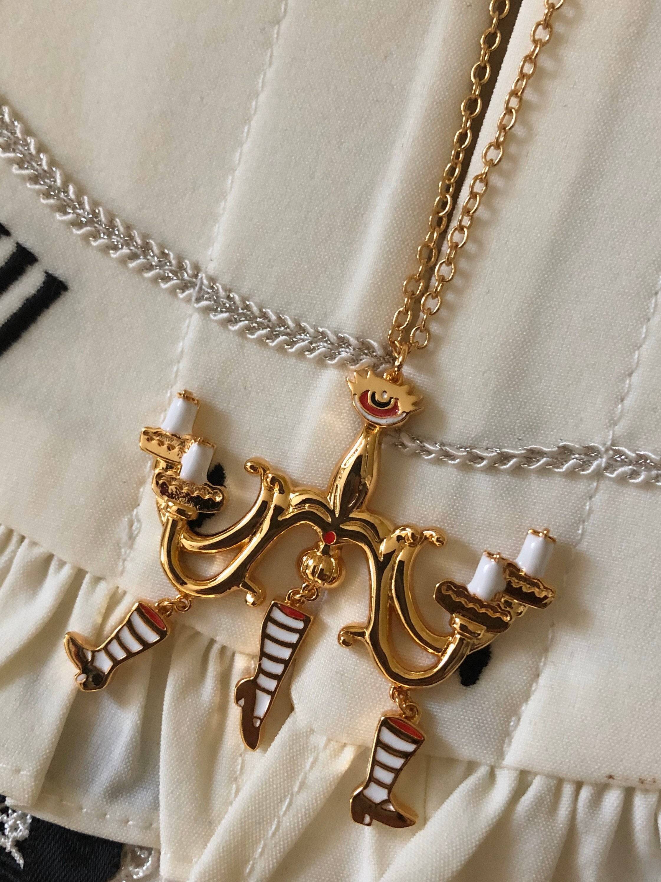 18k Gold Plated Chandelier Necklace - Lolita Collective