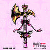 Mahou Hand Axe Sticker - Lolita Collective