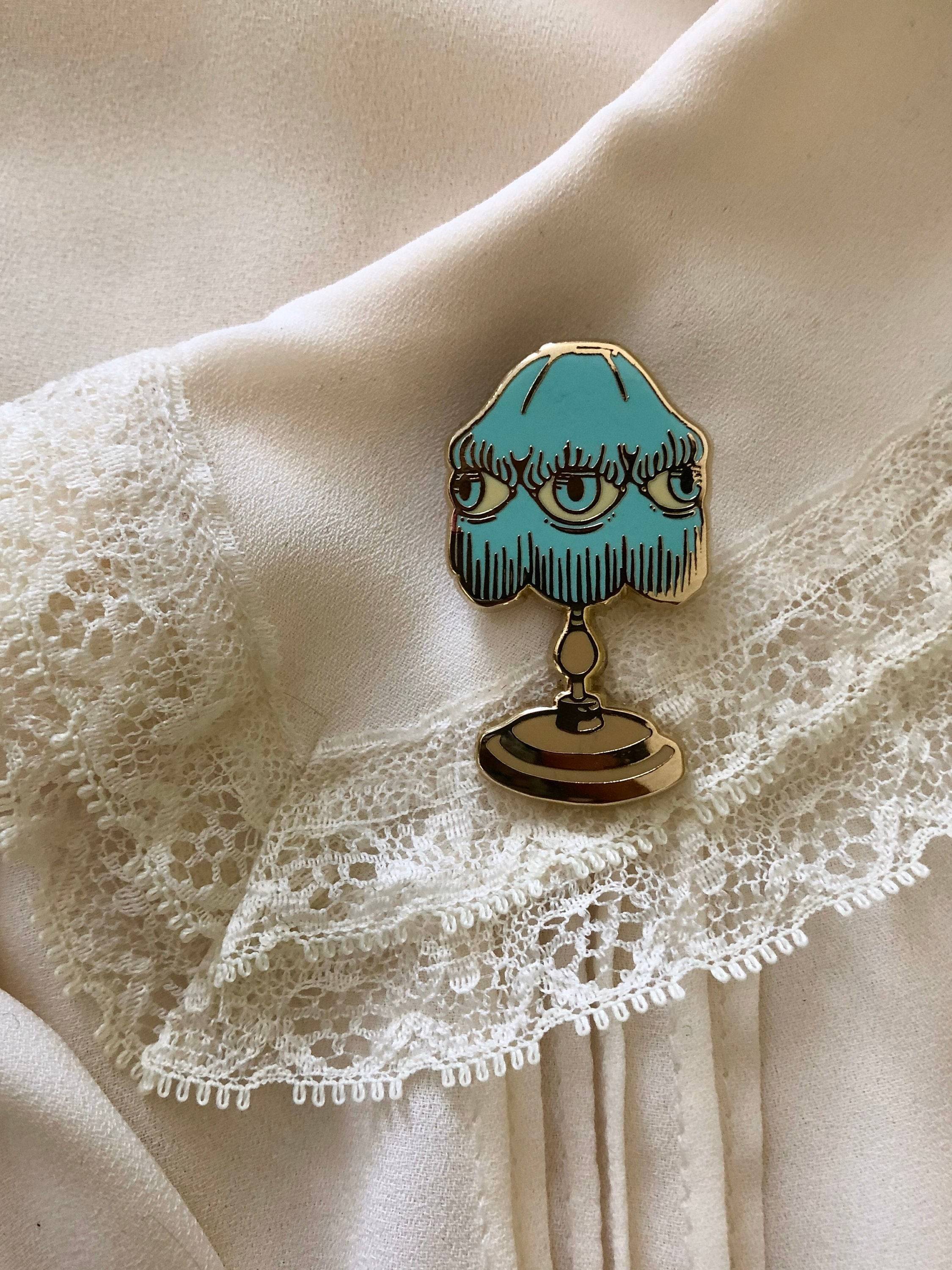 Lamp Enamel Pin - Lolita Collective