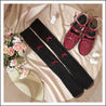Delicate Heart Over the Knee Socks - Lolita Collective