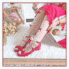Delicate Heart Over the Knee Socks - Lolita Collective