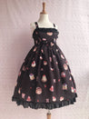 Berry Sweetheart Jumperskirt - Lolita Collective