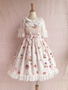 Berry Sweetheart Jumperskirt - Lolita Collective