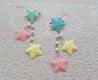 2-Way Multi Pastel Star Clips (4 colors) - Lolita Collective