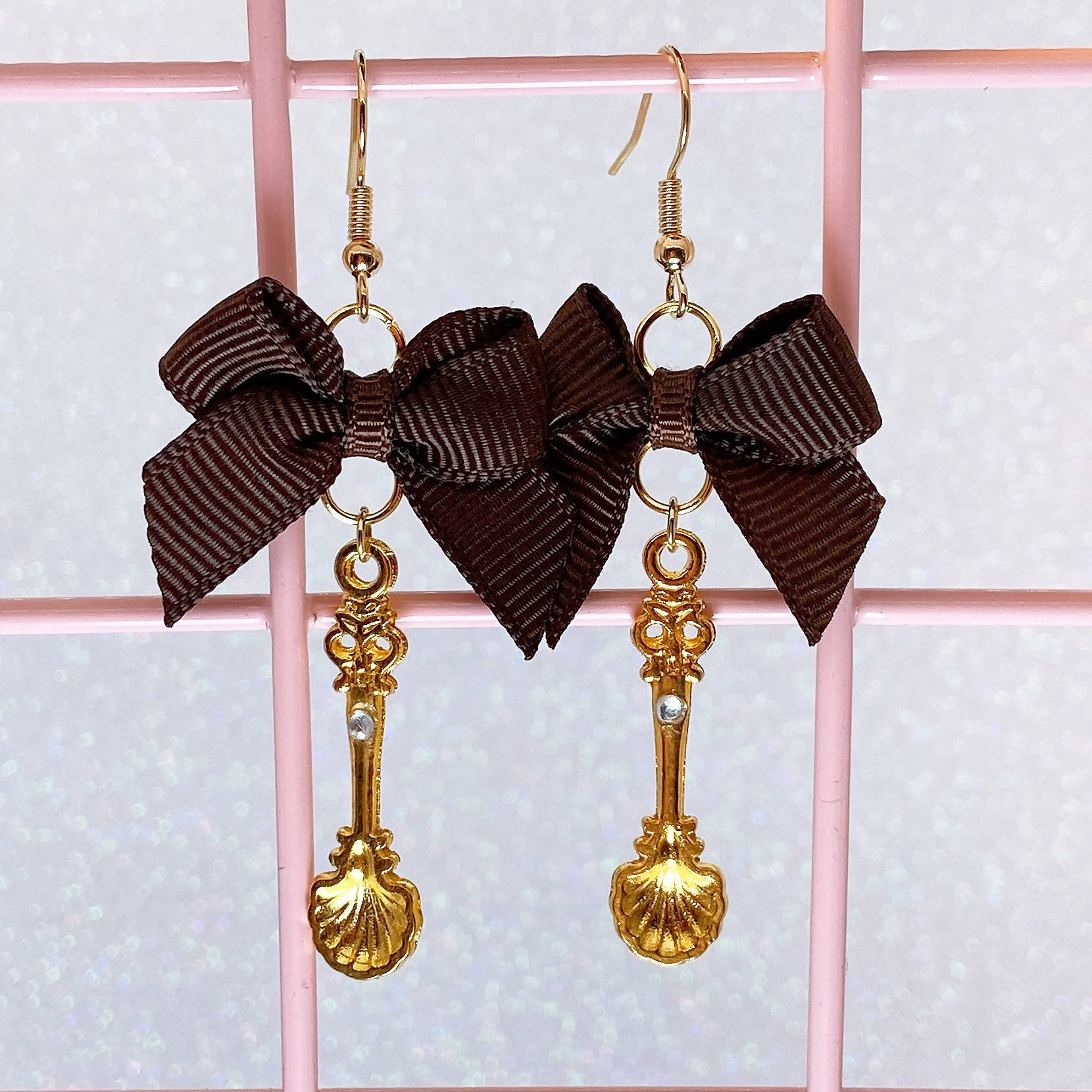 Gold Spoon Earrings (6 Colors) - Lolita Collective