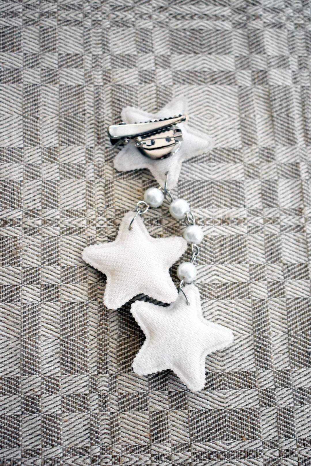 2-Way Velvet Hair Clip/Pin (2 Colors) - Lolita Collective