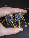 Aquarius: Celestial Zodiac Resin Pendant Necklaces- 2 Styles - Lolita Collective
