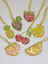 Banana Kaleidoscope Resin Pendant - Lolita Collective