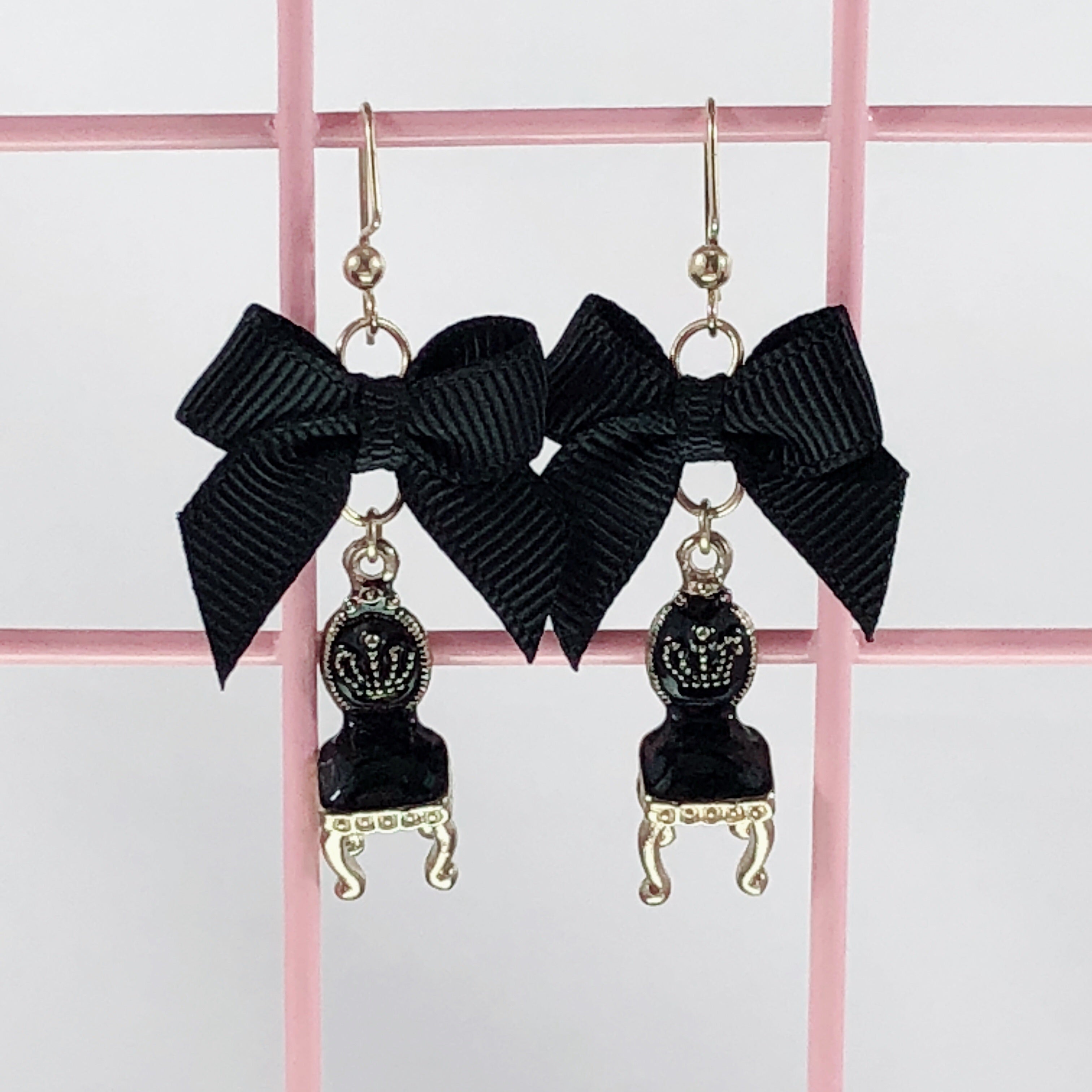 Fancy Chair Earrings (3 Colors) - Lolita Collective