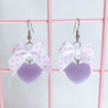 Twinkle Heart Earrings (5 Colors) - Lolita Collective
