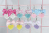 Twinkle Heart Earrings (5 Colors) - Lolita Collective