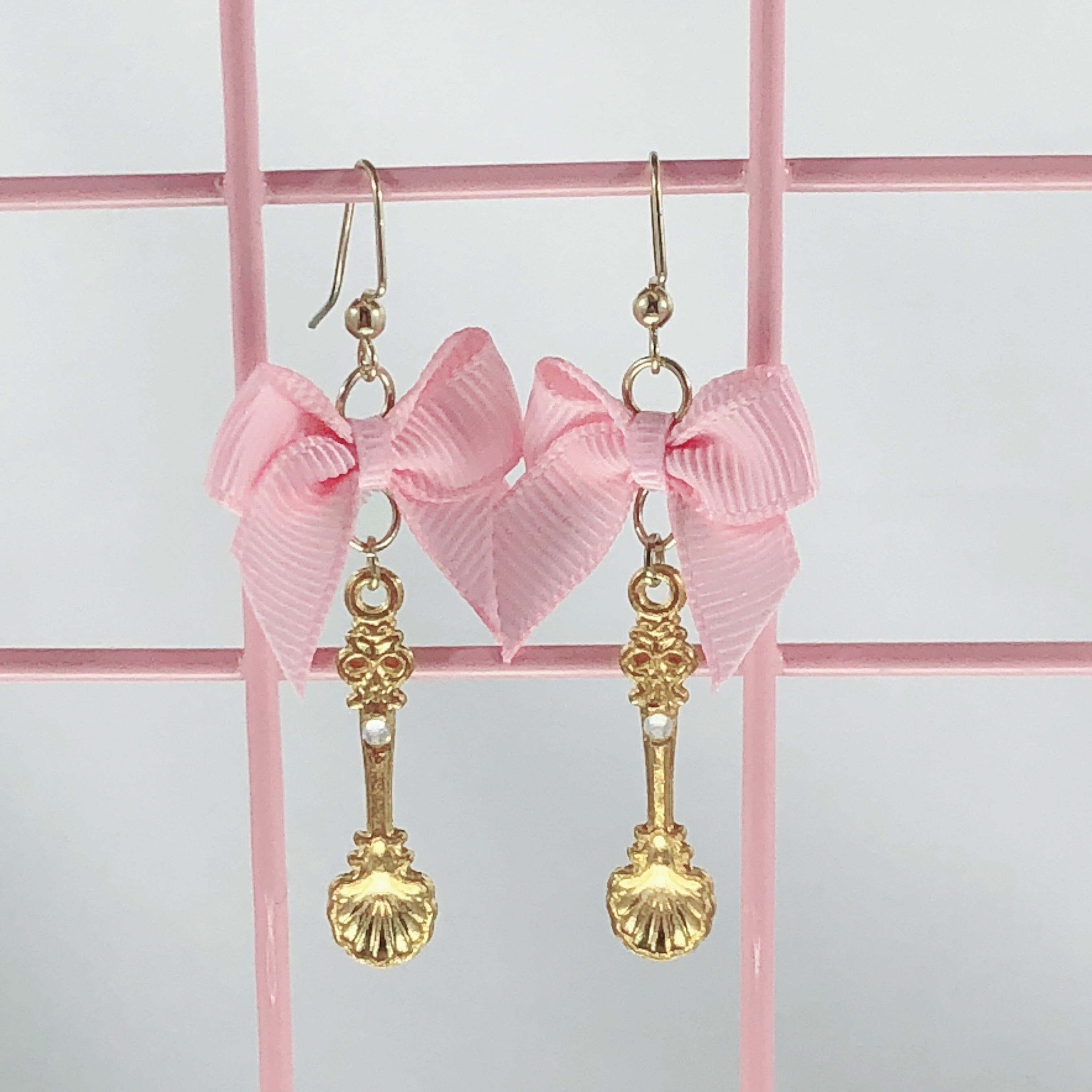Gold Spoon Earrings (6 Colors) - Lolita Collective
